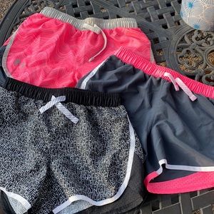 Under armour shorts all 3